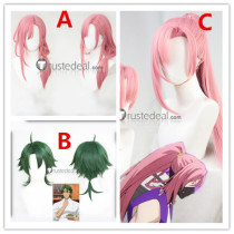 SK8 the Infinity SK∞ Joe Kojiro Nanjo Cherry Blossom Green Pink Cosplay Wigs