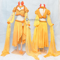Fate Grand Order FGO Mata Hari Assassin Yellow Cosplay Costume