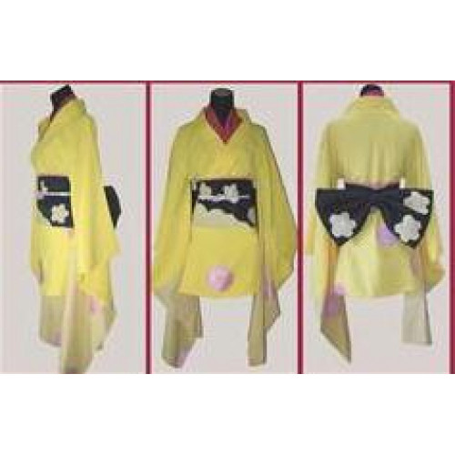 Gintama Terakado Tsu Kimono Cosplay Costume