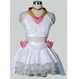 Panty and  Stocking with Garterbelt Panty Anarchy White Angel Cosplay Costume