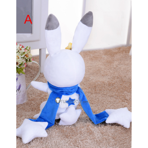 Vocaloid Racing Miku 2017 Twinkle Snow Version Cosplay Rabbit Plush Toys