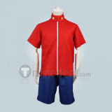 One Piece Luffy Red Cosplay Costume