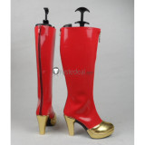 Fate Grand Order FGO Nero Claudius Type Moon Racing Saber Red Cosplay Boots Shoes