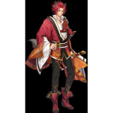 Sengoku Night Blood Takeda Shingen Red Styled Cosplay Wig