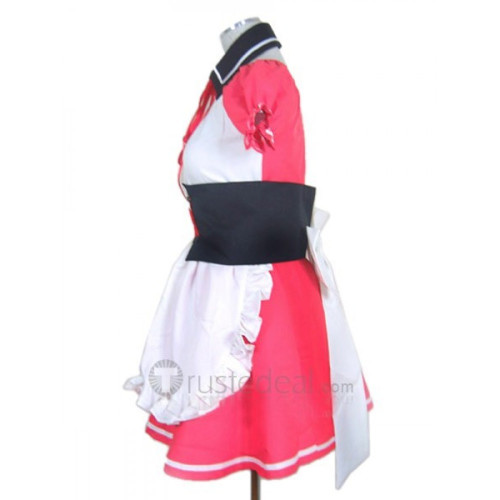 Haruhi Suzumiya Mikuru Asahina Pink Cosplay Costume