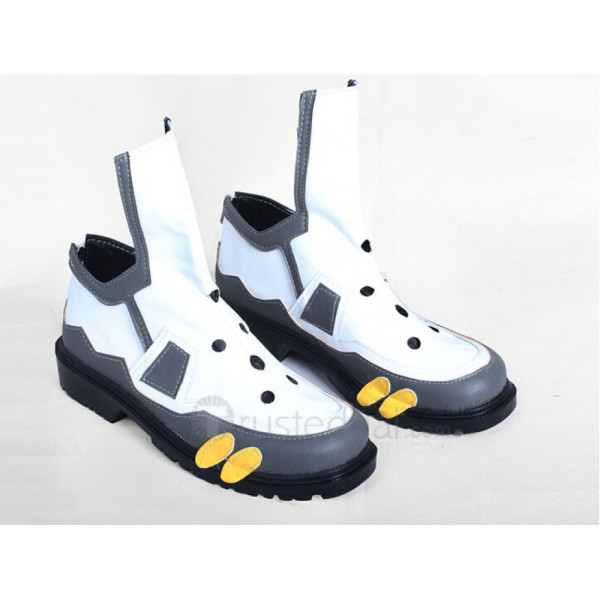 Overwatch Tracer White Cosplay Shoes Boots