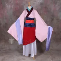 Disney Princess Mulan Cosplay Costume2