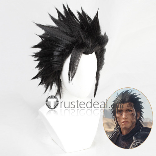 Final Fantasy VII Remake Zack Black Cosplay Wigs