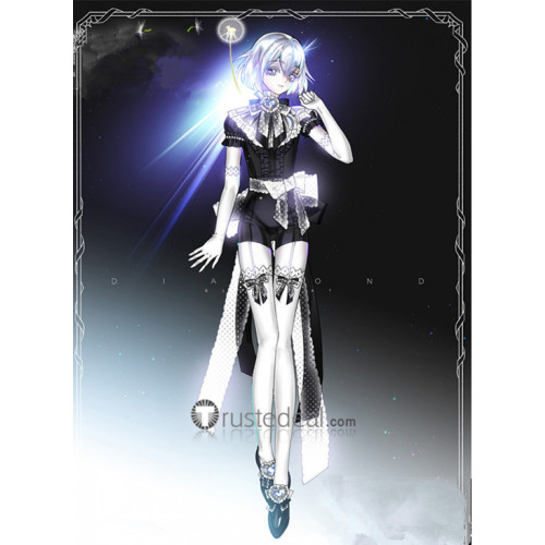 Land of the Lustrous Houseki no Kuni Diamond Doujin Cosplay Costume