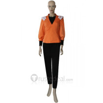 Bleach Yoruichi Shihouin Shunpo Orange Jumper Cosplay Costume