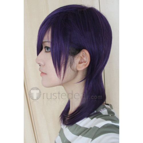 The Devil Is A Part Timer Hataraku Maou sama Lucifer Purple Cosplay Wig