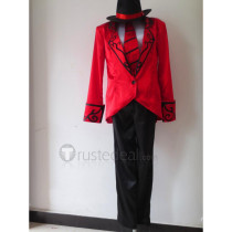 League of Legends Twisted Fate Tango Red Coat Cosplay Costume