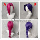 Jojo's Bizarre Adventure Vento Aureo Golden Wind Doppio Vinegar Pink Purple Styled Cosplay Wig