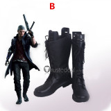 Devil May Cry 5 Dante Vergil Nero Cosplay Boots Shoes
