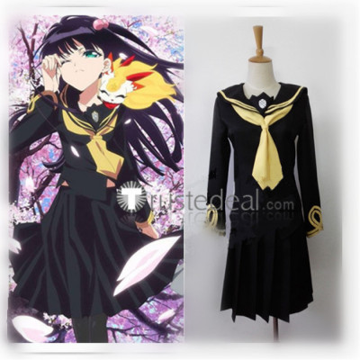 The cosplay in the school uniform of Rokuro in Twin Star Exorcist