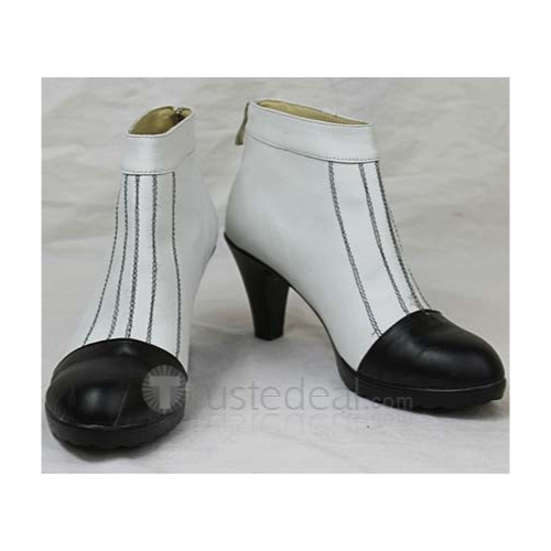 Starry Sky Tsukiko Yahisa White Black Cosplay Boots Shoes