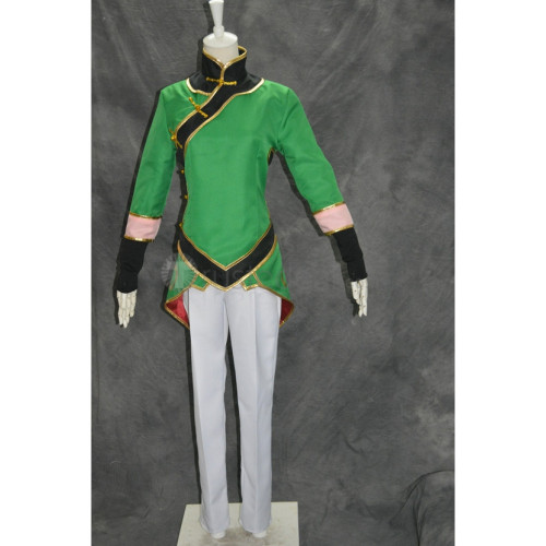 RWBY Lie Ren Green Cosplay Costume