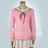 Is the Order a Rabbit Cocoa Hoto GochiUsa Pink School Uniform Cosplay Costume