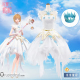 Shining Nikki Cardcaptor Sakura Collaboration Sakura Angel Outfit Cosplay Costume