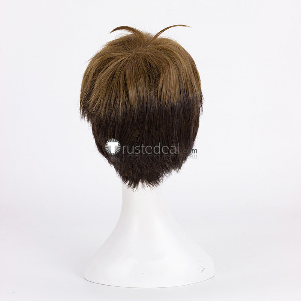 brown undercut wig