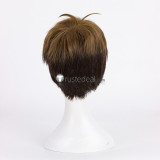 Haikyuu Haikyuu Shiratorizawa Wakatoshi Ushijima Brown Cosplay Wig