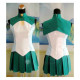 Yu Gi Oh ZEXAL Rio Kamishiro Green Cosplay Costume