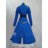 Fate Stay Night Saber Blue Cosplay Costume