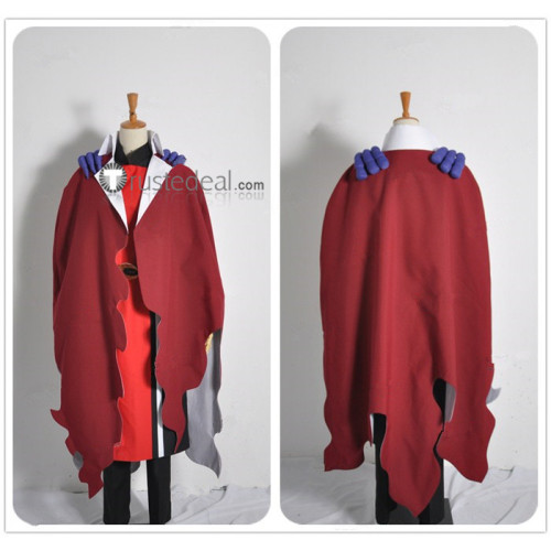 Makai Ouji: Devils and Realist Dantalion Grand Duke of Hell Demon Form Red Cosplay Costume