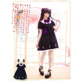 Oreimo Gokou Ruri Kuroneko Gothic Lolita Daily Dress Cosplay Costume