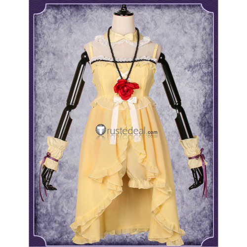 SINoALICE Sleeping Beauty Briar Rose Gunner Yellow Cosplay Costume