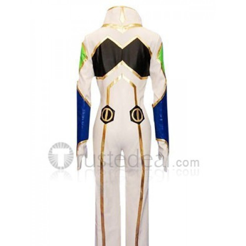 Code Geass Suzaku Kururugi Pilot Suit Cosplay Costume