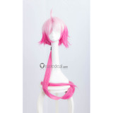 Nanbaka Tsukumo Styled Pink Cosplay Wig