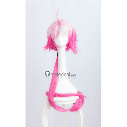 Nanbaka Tsukumo Pink Cosplay Wig