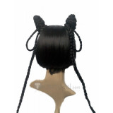 Kuroshitsuji Black Butler Ranmao Black Cosplay Wig