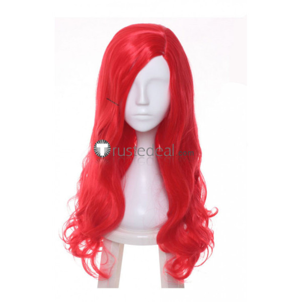 League of Legends Miss Fortune Red Cosplay Wig