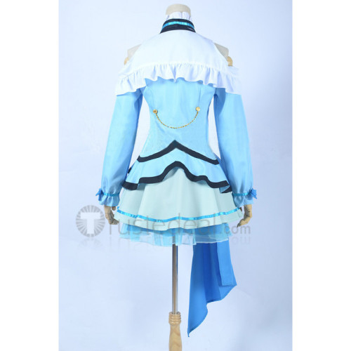 Love Live Eli Ayase KiRa KiRa Sensation Blue Cosplay Costume