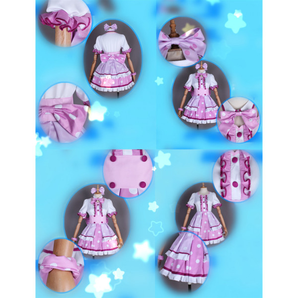 Lovelive Aqours Watanabe You Tsushima Yoshiko Ohara Mari Cosplay Costume main image 0