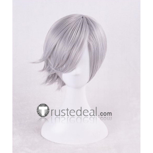 Land of the Lustrous Houseki no Kuni Goshenite Silver Gray Cosplay Wig