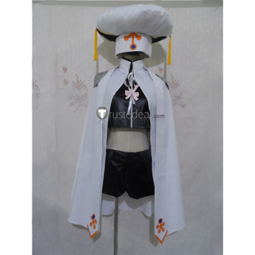 Hitman Reborn Yuni Black White Cosplay Costume