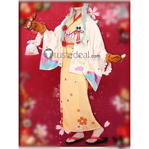 Toilet Bound Hanako kun Yashiro Nene New Year Kimono Cosplay Costume