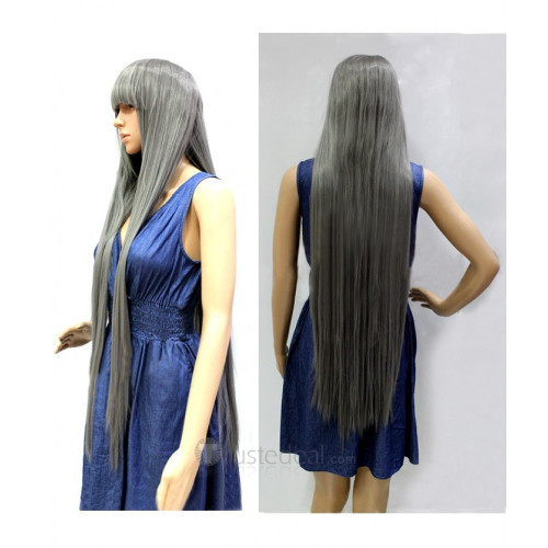 Sword Art Online Yui Long Gray Cosplay Wig 2