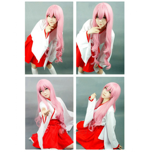 Zero no Tsukaima Louise Francoise Long Pink Cosplay Wig