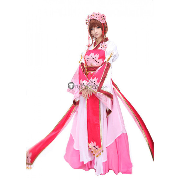 Tsubasa Reservoir Chronicle Princess Tsubasa of Clow Pink Cosplay Costume