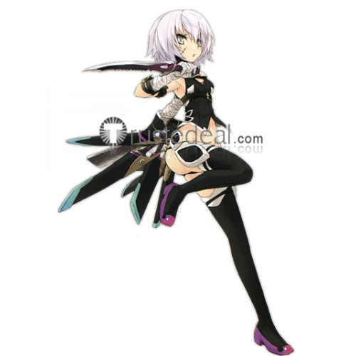 Fate Apocrypha Kuro no Assassin Black Cosplay Shoes Boots