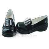 Black Butler Kuroshitsuji Ciel Cosplay Black Shoes Boots