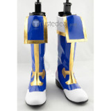 BLAZBLUE Jin Kisaragi Blue Cosplay Boots Shoes