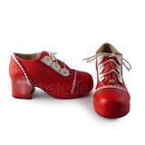 Sweet Red Square Heels Lolita Shoes