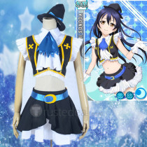 Love Live Sonoda Umi Black Dance Dress Cosplay Costume