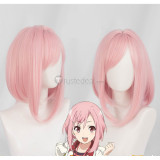 Sakura Quest Koharu Yoshino Pink Cosplay Wig