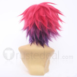 No Game No Life Sora Pink Purple Cosplay Wig